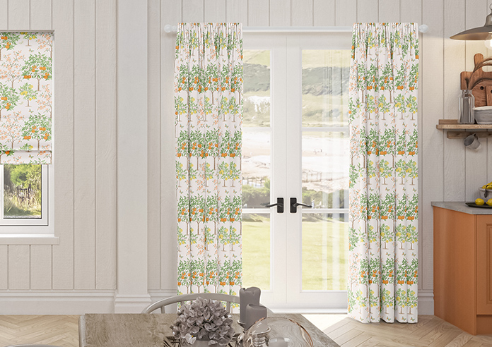 Lemon Grove, Mandarin - Made to Measure Curtain - Image 3